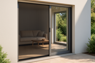 Moustiquaire plissée pour baie vitrée : Objectif zéro piqûre !